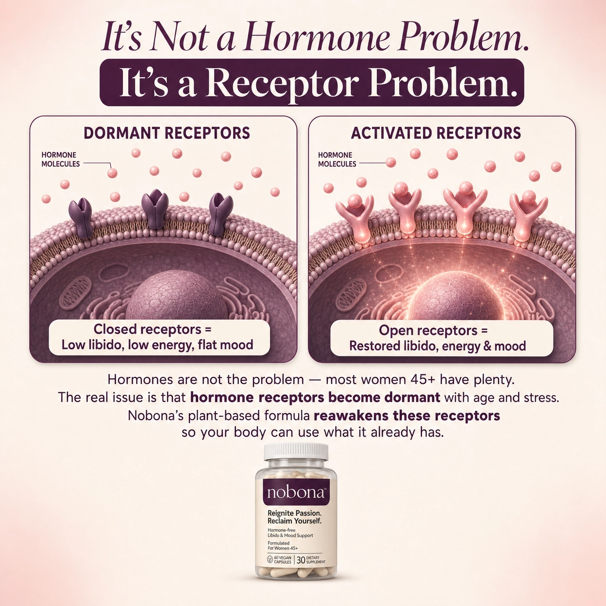 Nobona™ - Naturally Restores Libido & Moisture + FREE eBook by Dr. Sarah Mitchell