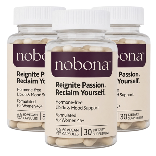 3 x Nobona™ Menopausal Libido Formula + Free eBook